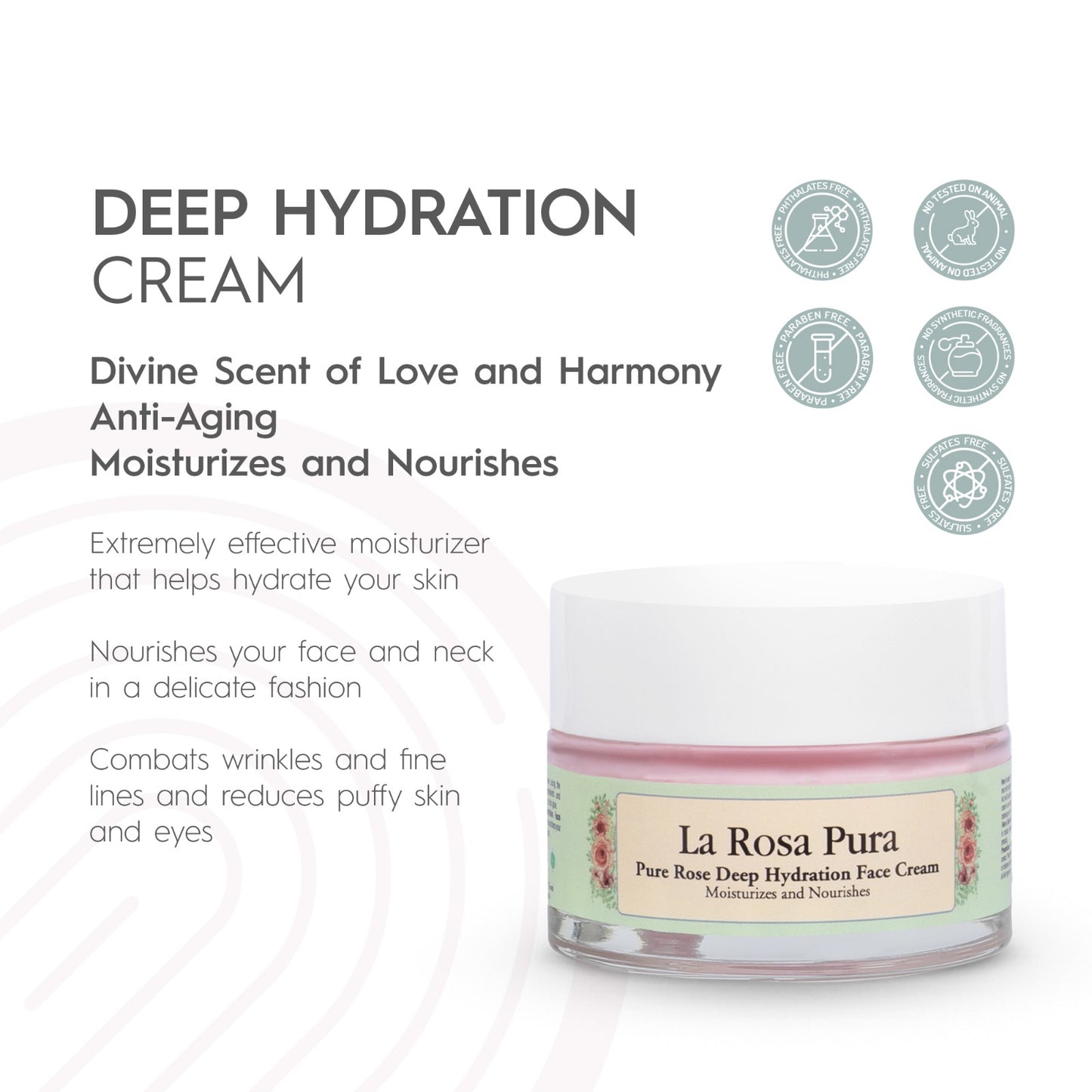 Unique Touch – La Rosa Pura Deep Hydration Cream